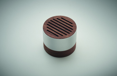 Logo trade promotional products image of: Recycled aluminium speaker